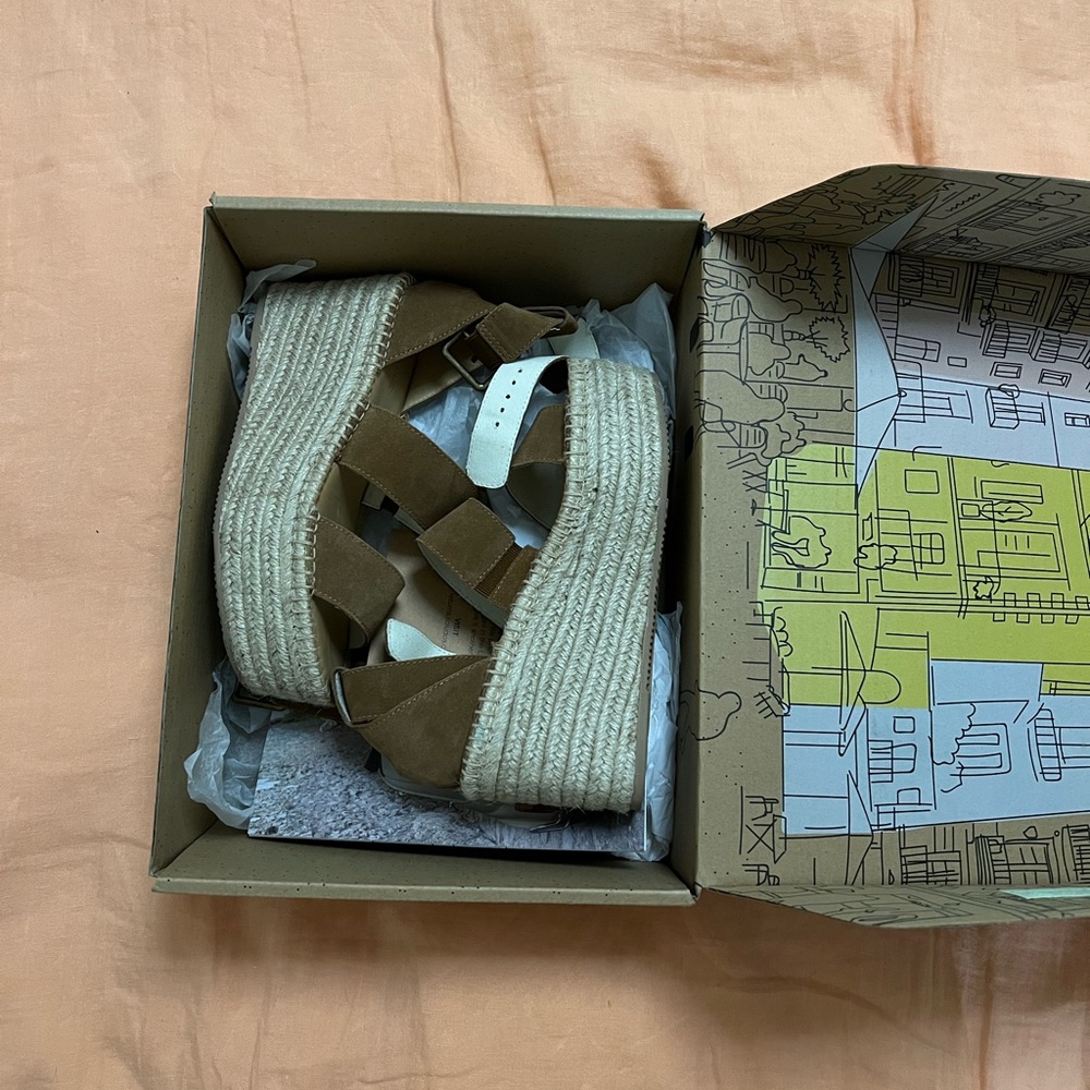 Soludos brand new Palma Platform Sandals sz 6